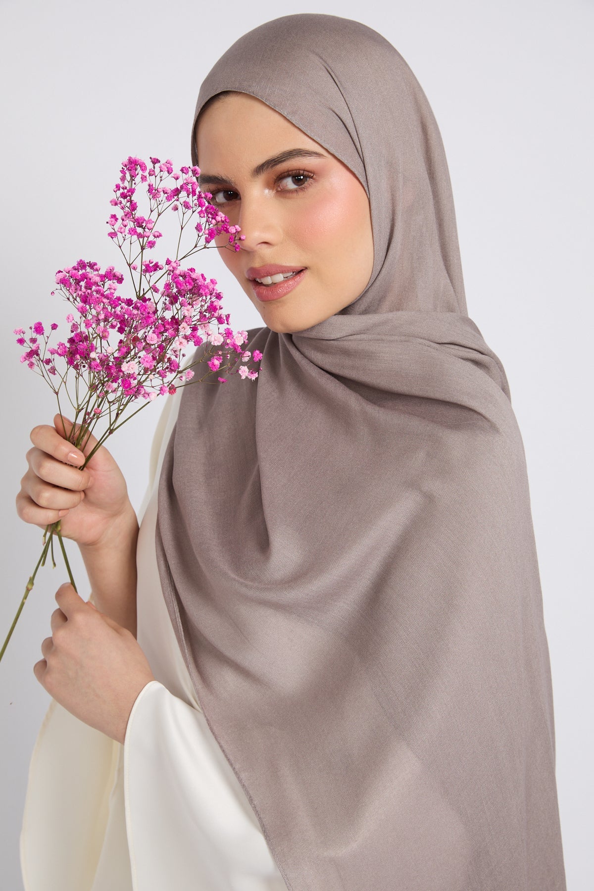Hijab Coton Modal Premium - Ciel de Décembre