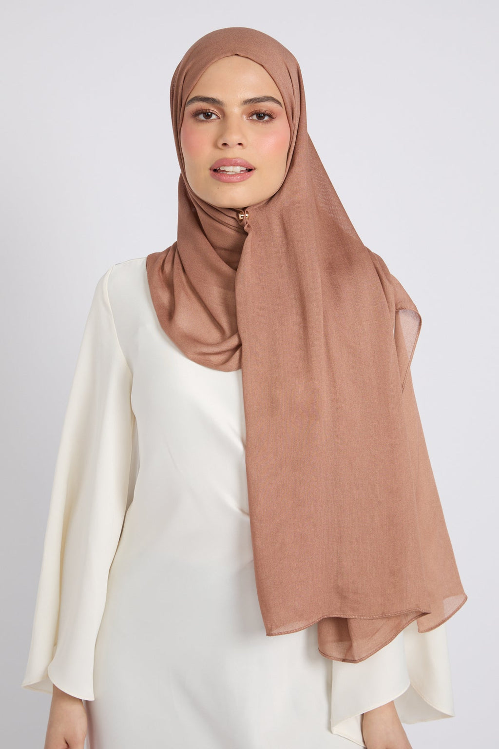 Hijab Coton Modal Premium - Praline