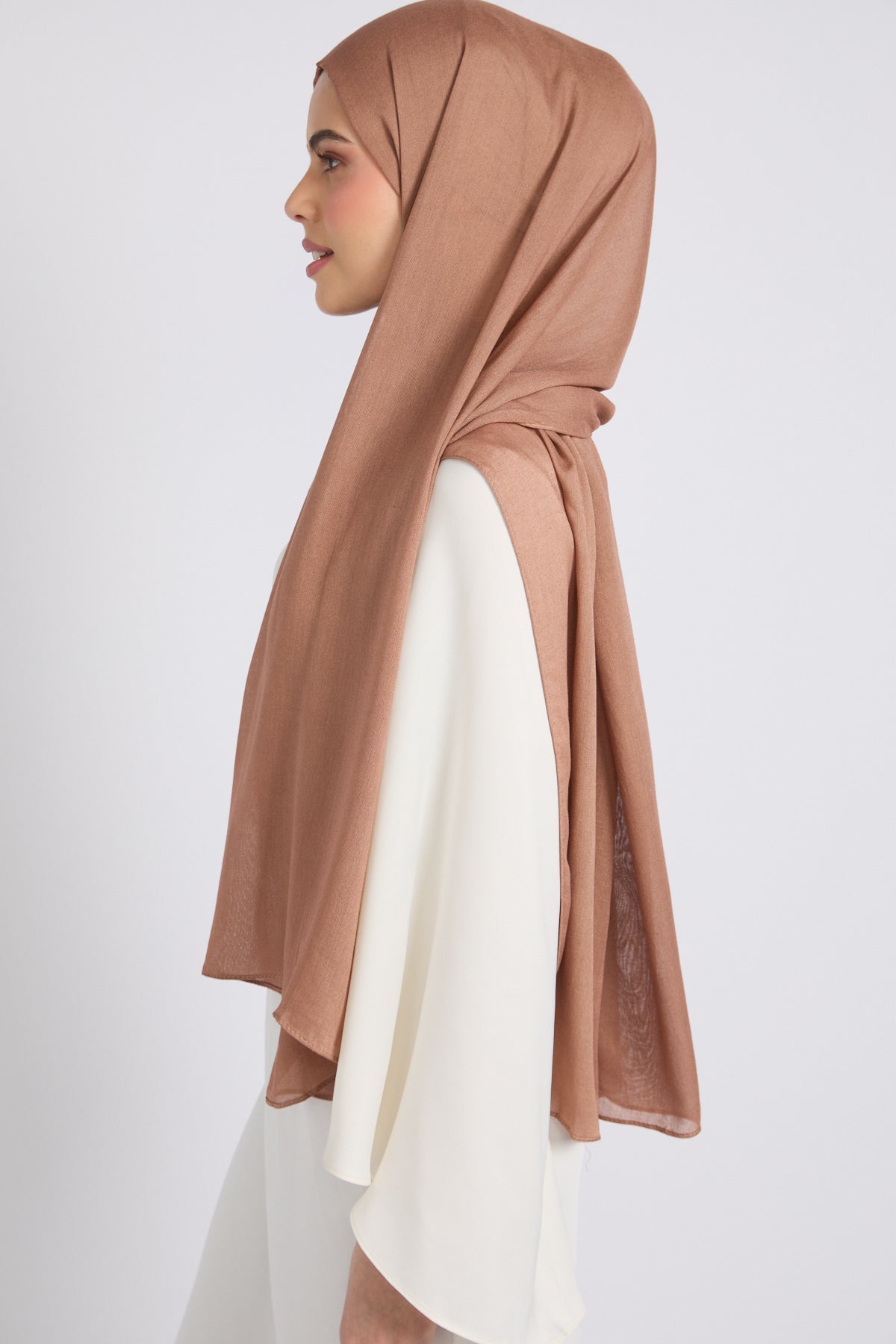 Hijab Coton Modal Premium - Praline
