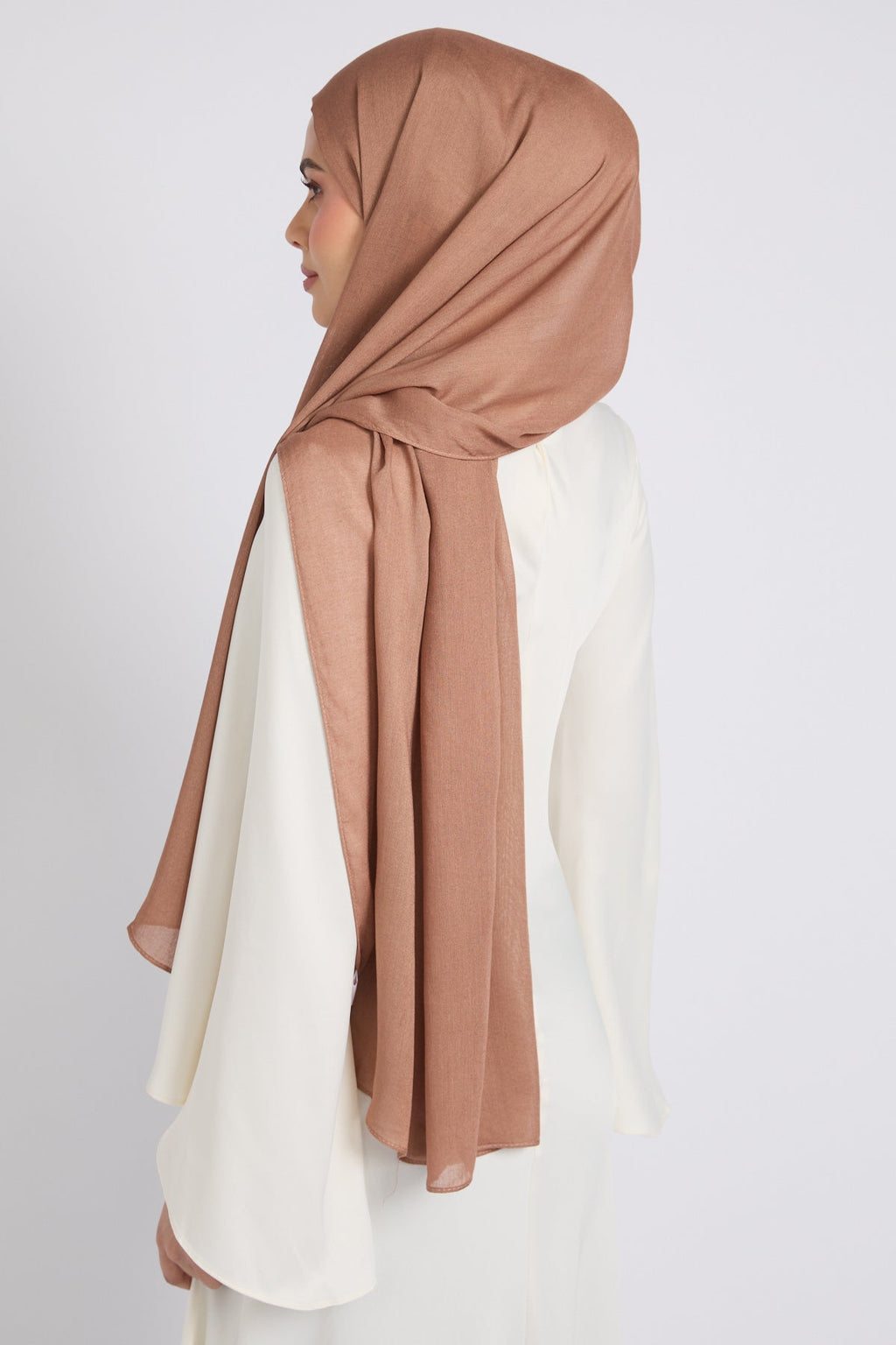 Hijab Coton Modal Premium - Praline