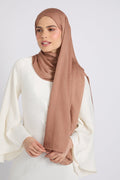 Hijab Coton Modal Premium - Praline