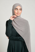 Hijab Froissé Doux Luxe - Taupe Vison