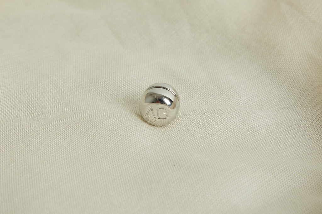 Lot de 2 Aimants Hijab Premium - Argenté