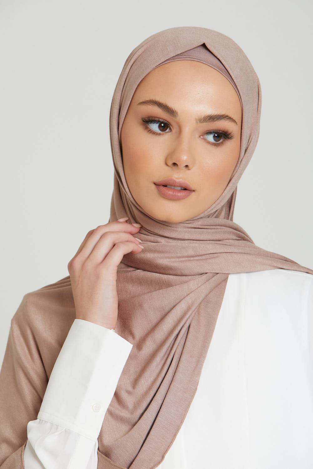 Hijab Jersey Naturel
