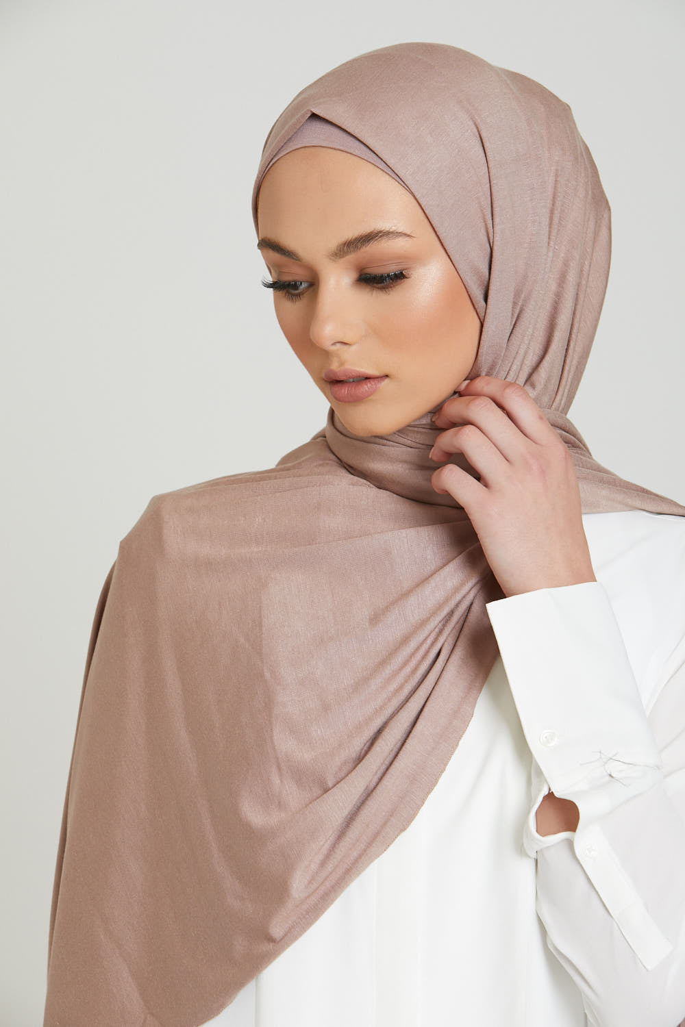 Hijab Jersey Naturel