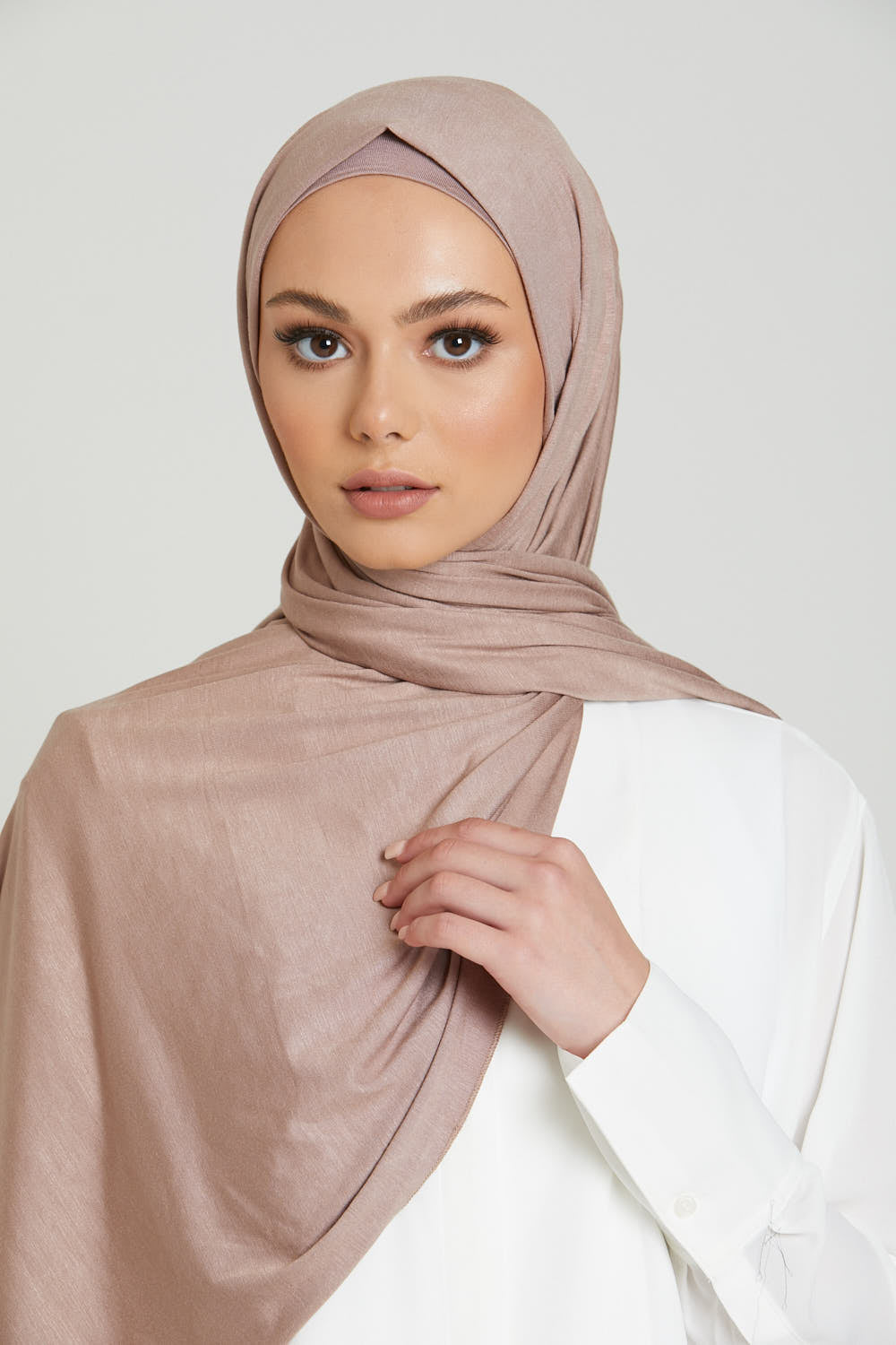 Hijab Jersey Naturel