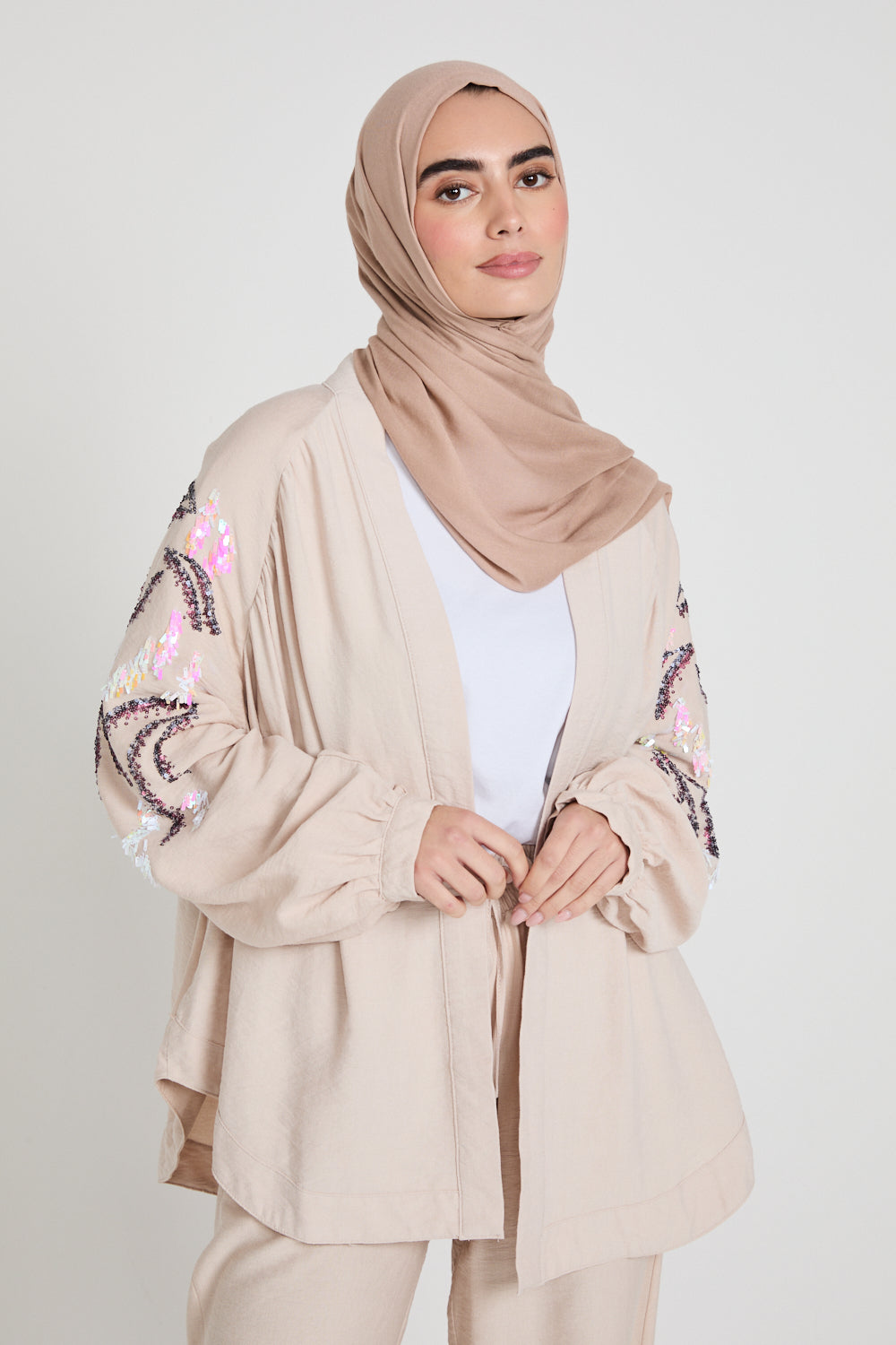 Hijab Maxi Modal Premium - Caméo