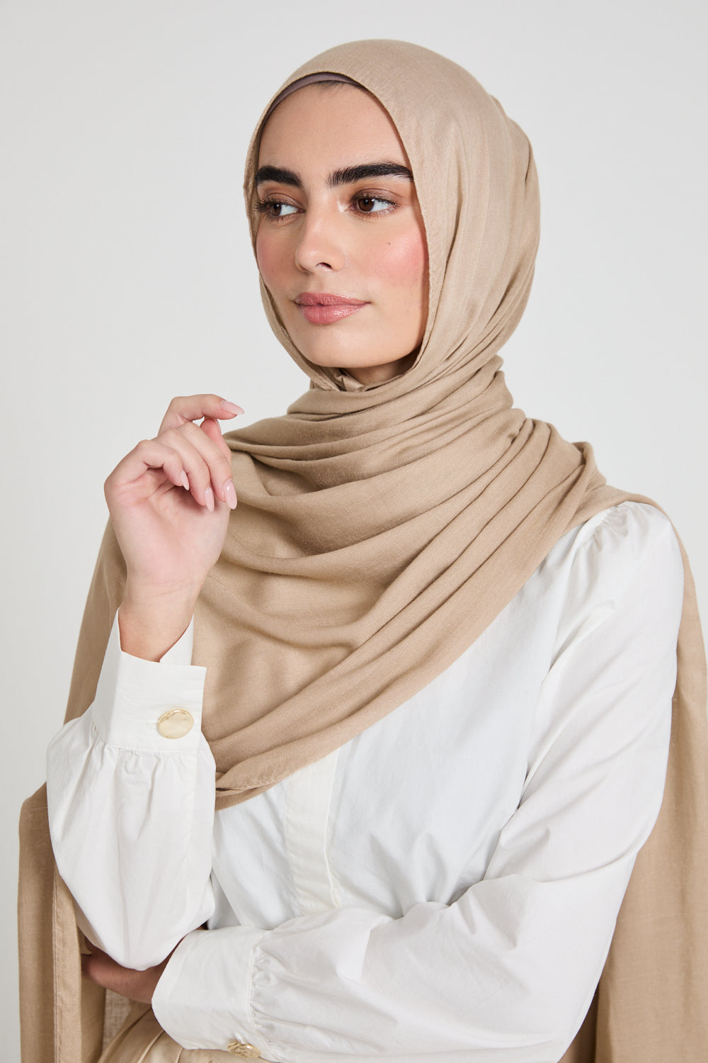 Hijab Maxi Modal Premium - Sésame