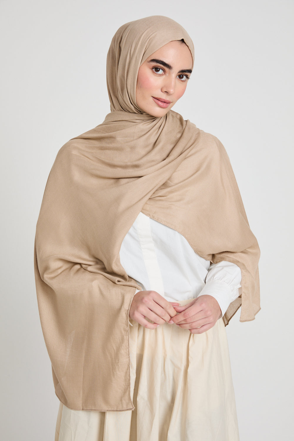Hijab Maxi Modal Premium - Sésame