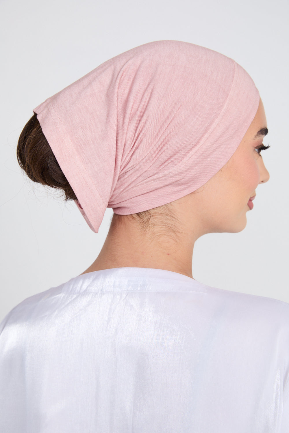 Hijab Modal Mat Premium - Rose Sépia