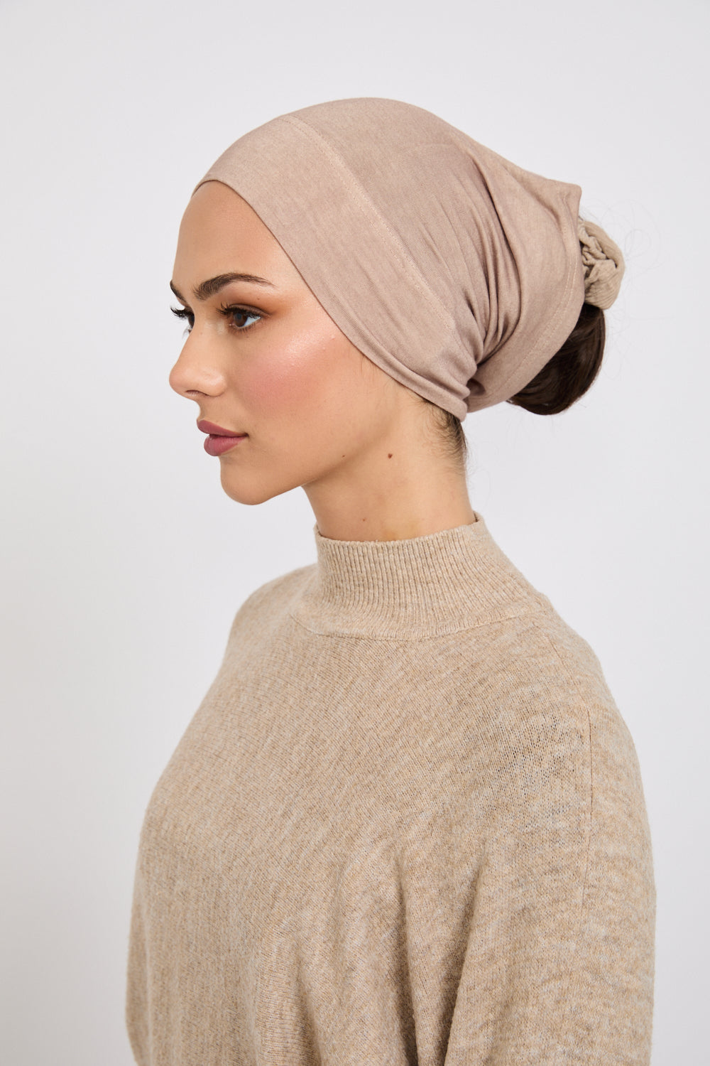 Hijab Modal Mat Premium - Brindille Hivernale
