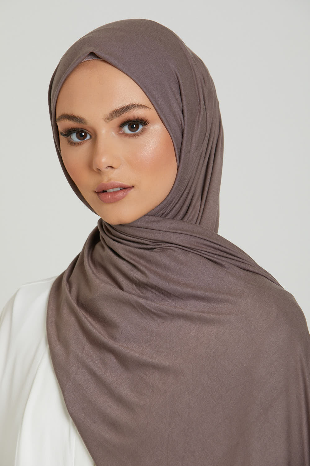 Hijab Jersey Moka