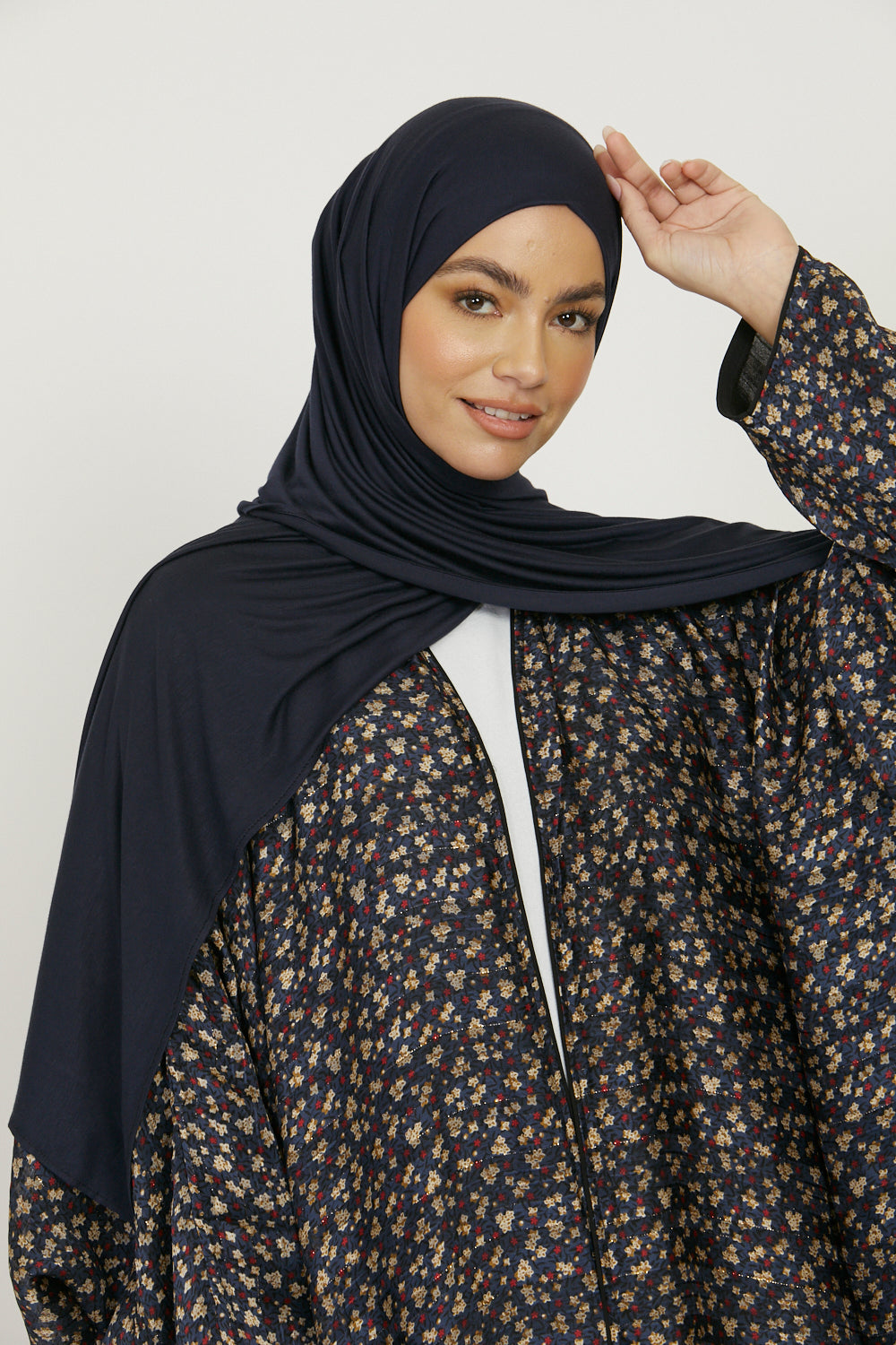 Hijab Jersey Premium - Marine
