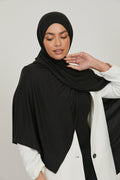 Hijab Jersey Premium - Noir