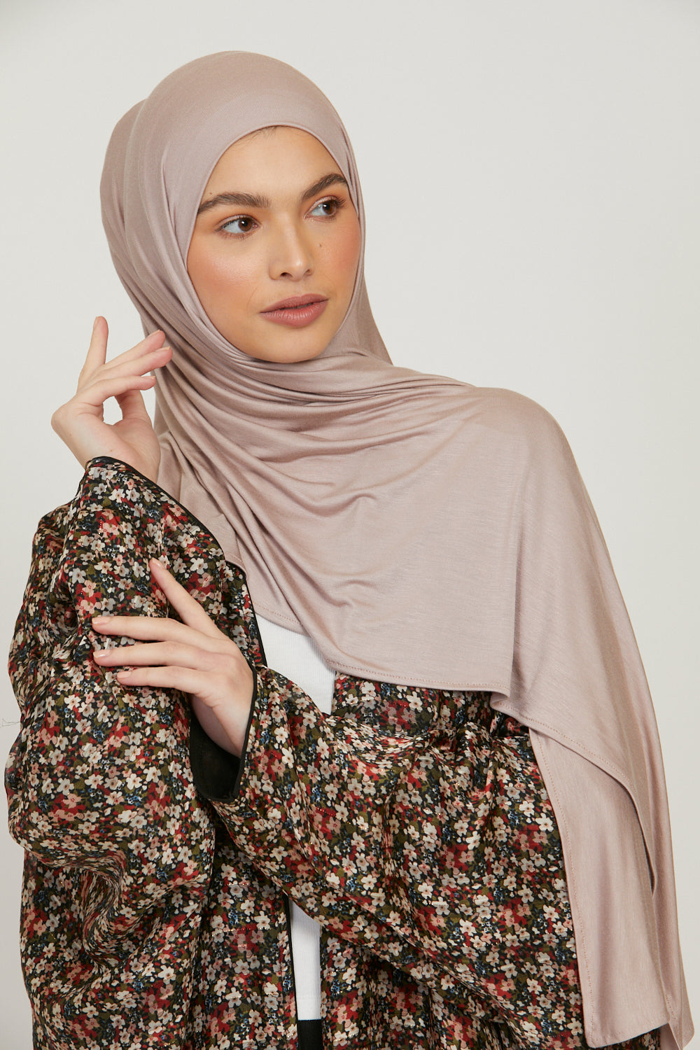 Hijab Jersey Premium - Vison