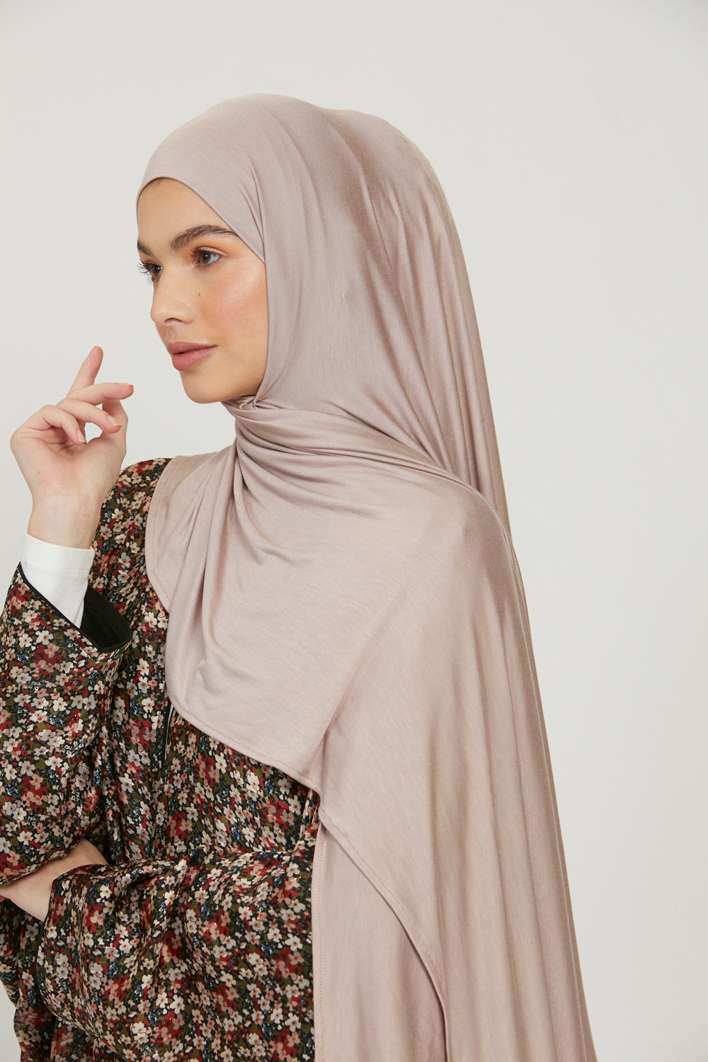 Hijab Jersey Premium - Vison