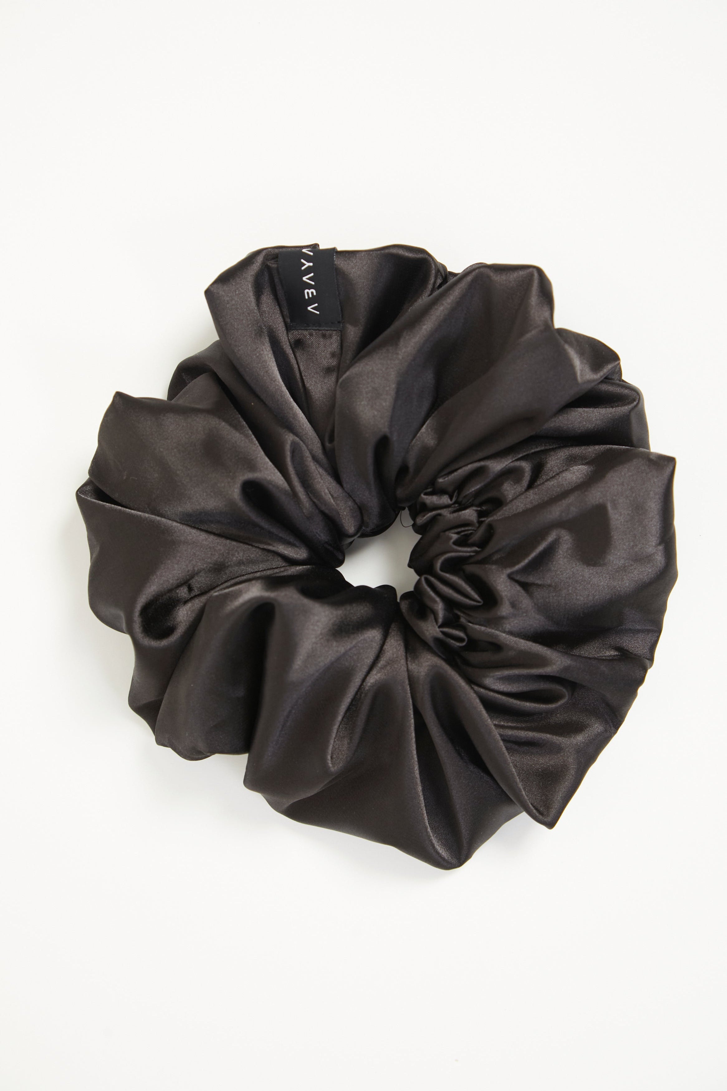 Chouchou Volumateur Satin - Noir