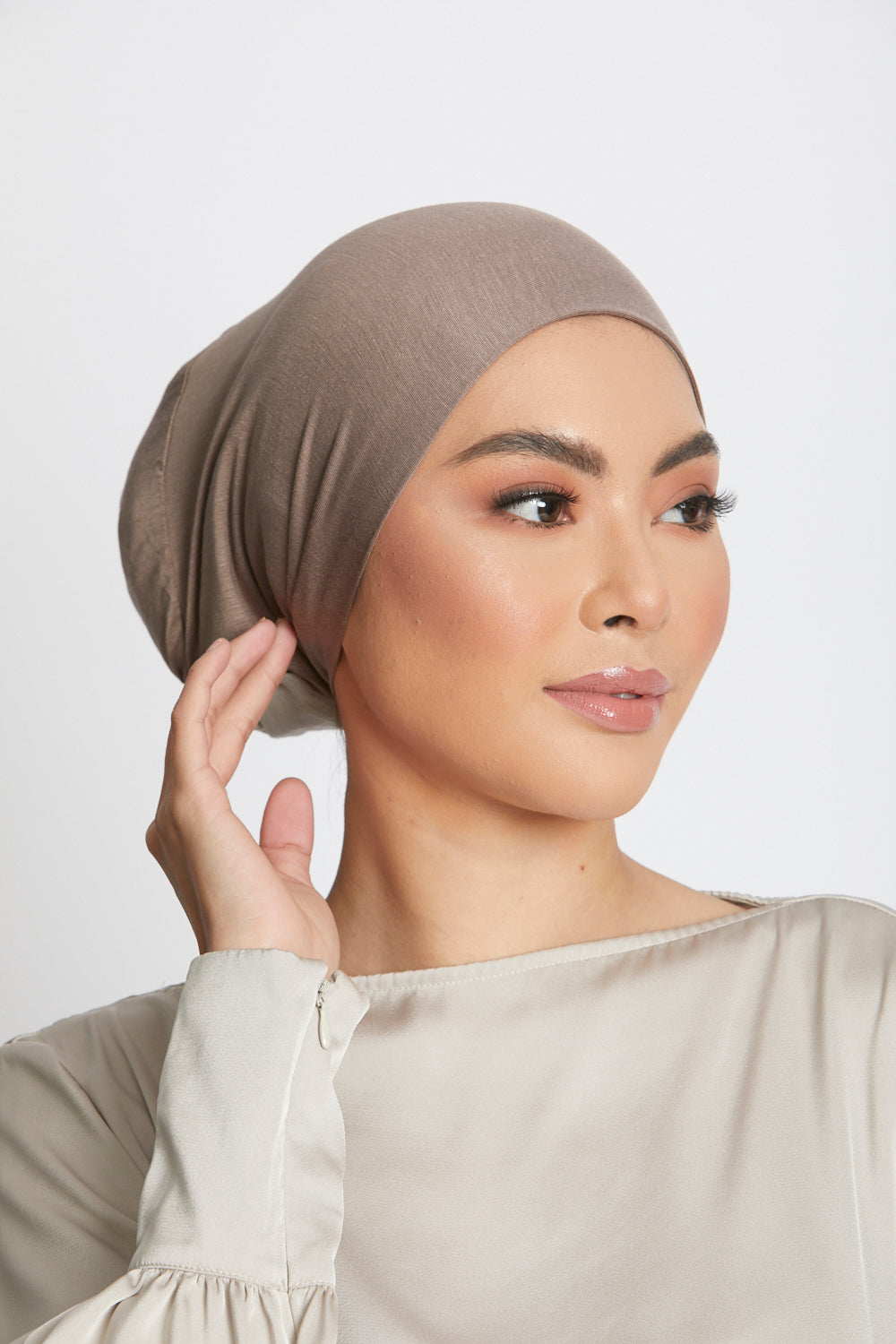 Bonnets Hijab Noués Derrière