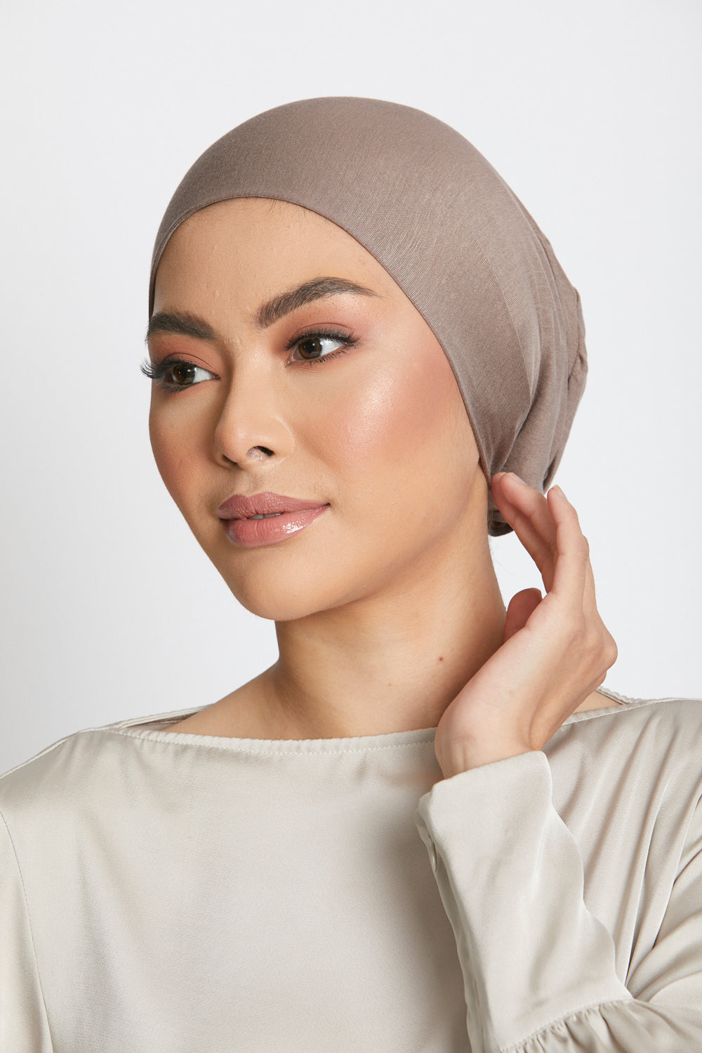 Bonnets Hijab Noués Derrière